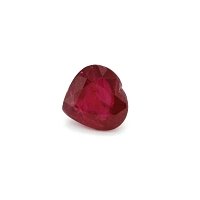 3.01 ct Heart Red Natural Ruby