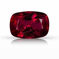 3.10 ct Cushion Red Natural Ruby