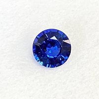 2.14 ct Round Blue Natural Sapphire
