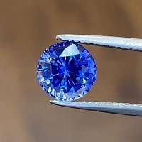 2.62 ct Round Blue Natural Sapphire