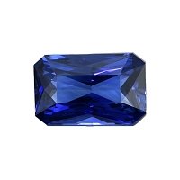 4.02 ct Radiant Blue Natural Sapphire