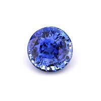 6.15 ct Round Blue Natural Sapphire