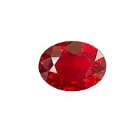 1.71 ct Oval Red Natural Ruby