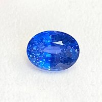 6.58 ct Oval Blue Natural Sapphire