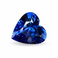 3.12 ct Heart Blue Natural Sapphire