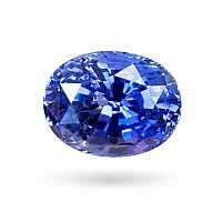 3.78 ct Oval Blue Natural Sapphire