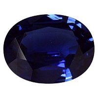 6.64 ct Oval Blue Natural Sapphire