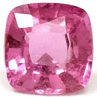 1.48 ct Cushion Pink Natural Sapphire