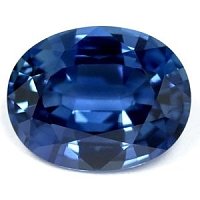 2.59 ct Oval Blue Natural Sapphire