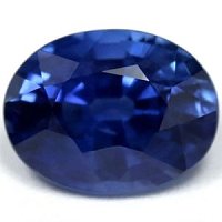 1.61 ct Oval Blue Natural Sapphire