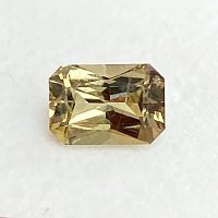 1.28 ct Radiant Yellow Natural Sapphire
