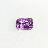 1.01 ct Radiant Purple Natural Sapphire