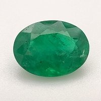 2.34 ct Oval Green Natural Emerald