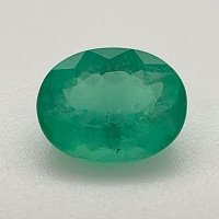1.25 ct Oval Green Natural Emerald