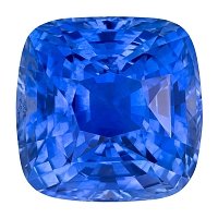 10.20 ct Cushion Blue Natural Sapphire