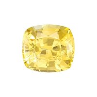 1.38 ct Cushion Yellow Natural Sapphire