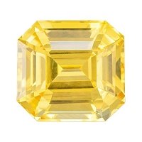 7.39 ct Emerald Yellow Natural Sapphire