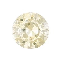 1.83 ct Round Yellow Natural Sapphire