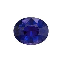 1.11 ct Oval Purple Natural Sapphire