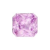 1.27 ct Radiant Pink Natural Sapphire