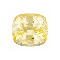 2.31 ct Cushion Yellow Natural Sapphire