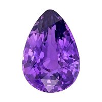 2.54 ct Pear Purple Natural Sapphire