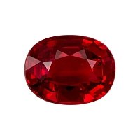 2.05 ct Oval Red Natural Ruby