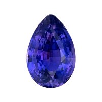 2.05 ct Pear Purple Natural Sapphire