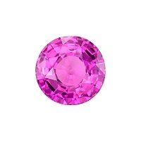 1.10 ct Round Pink Natural Sapphire