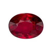 2.02 ct Oval Red Natural Ruby