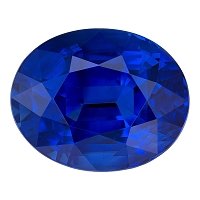 8.58 ct Oval Blue Natural Sapphire