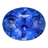 12.80 ct Oval Blue Natural Sapphire