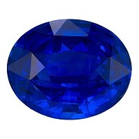 8.21 ct Oval Blue Natural Sapphire
