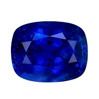 4.43 ct Cushion Blue Natural Sapphire