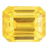 14.65 ct Emerald Yellow Natural Sapphire
