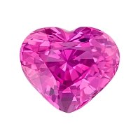 3.27 ct Heart Pink Natural Sapphire