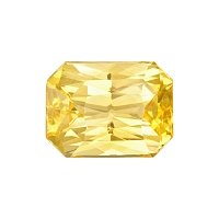 1.50 ct Radiant Yellow Natural Sapphire