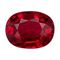 3.51 ct Oval Red Natural Ruby