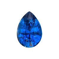 1.20 ct Pear Blue Natural Sapphire
