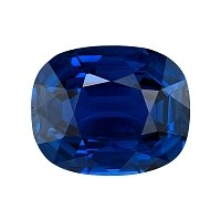 3.09 ct Cushion Blue Natural Sapphire