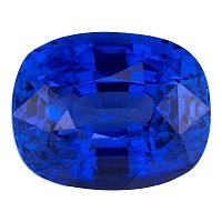 15.27 ct Cushion Blue Natural Sapphire