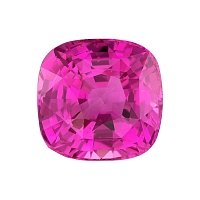 3.03 ct Cushion Pink Natural Sapphire
