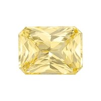 1.60 ct Radiant Yellow Natural Sapphire