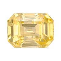 4.01 ct Emerald Yellow Natural Sapphire