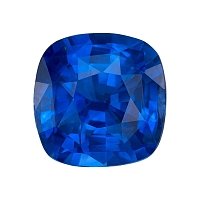 3.10 ct Cushion Blue Natural Sapphire