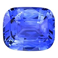 8.84 ct Cushion Blue Natural Sapphire