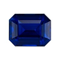 3.16 ct Emerald Blue Natural Sapphire