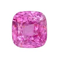 3.55 ct Cushion Pink Natural Sapphire