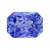 3.54 ct Radiant Blue Natural Sapphire