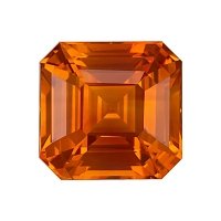 3.01 ct Emerald Orange Natural Sapphire